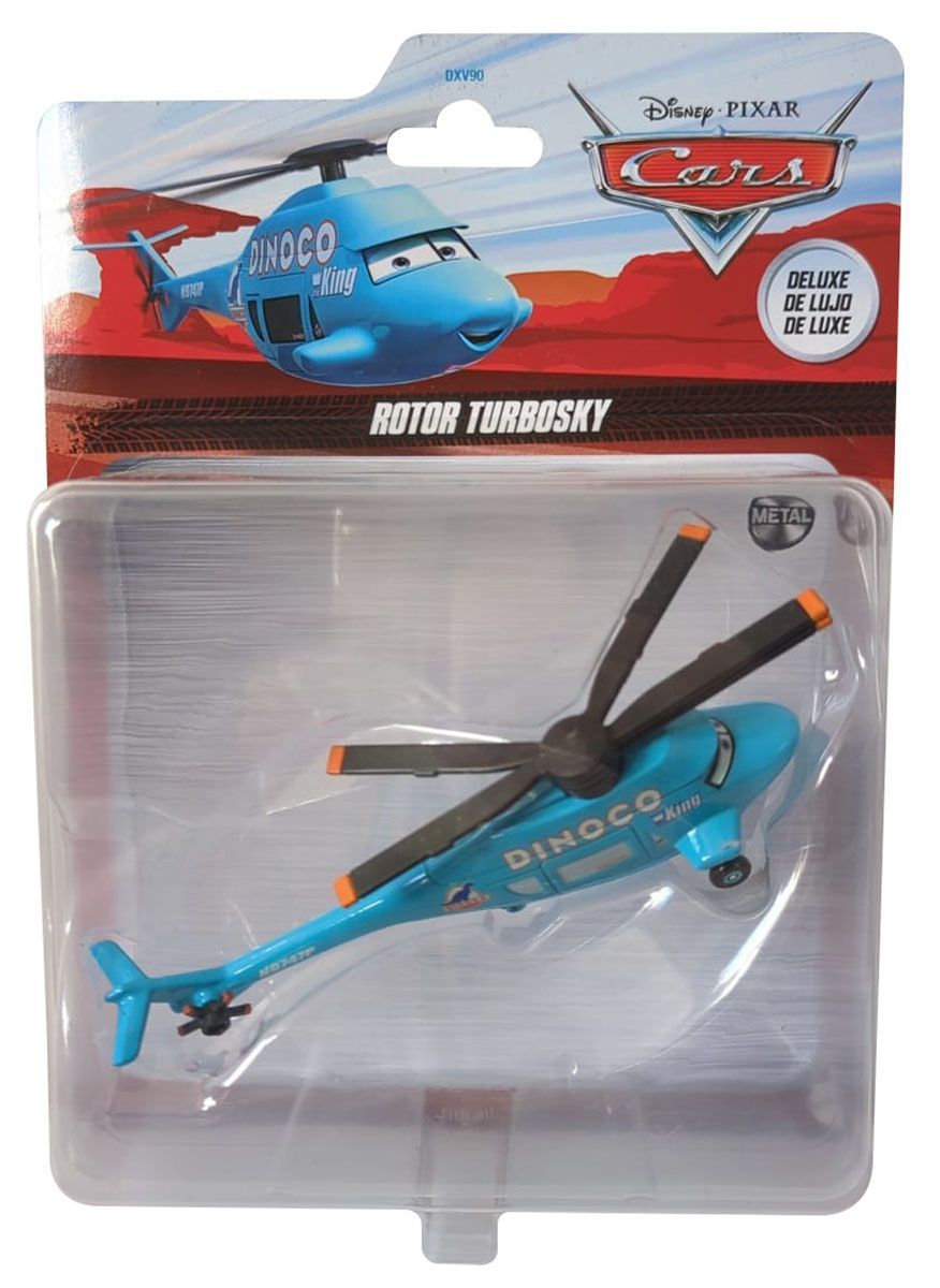 Mattel GYY87 Disney Pixar Cars Deluxe Hubschrauber Rotor Turbosky