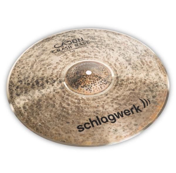 Schlagwerk CCR14 Cajon Crash Ride Becken 14''