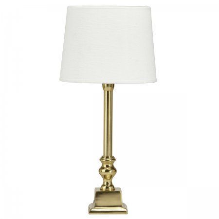 Pr Home Gold 1163602-20166 Tischleuchte Linné Lampenschirm Cremeweiß 46Cm