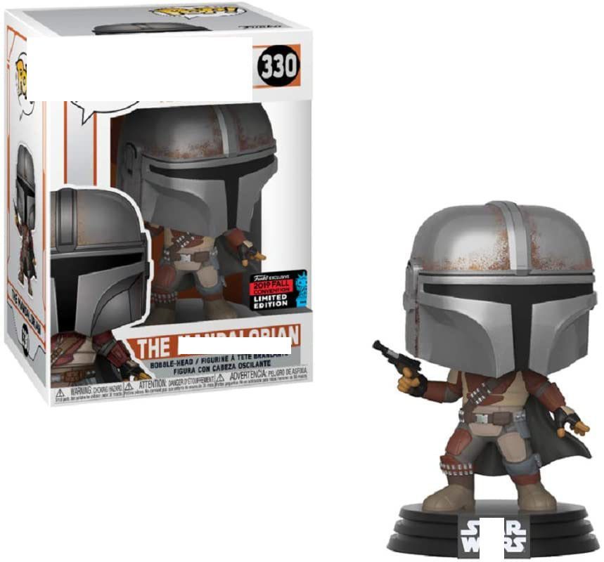10cm Star Wars The Mandalorian Din Djarin 330 Funko Figure Puppe POP