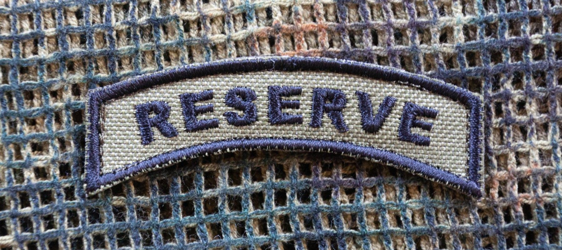 Ärmel-Patch: "RESERVE"