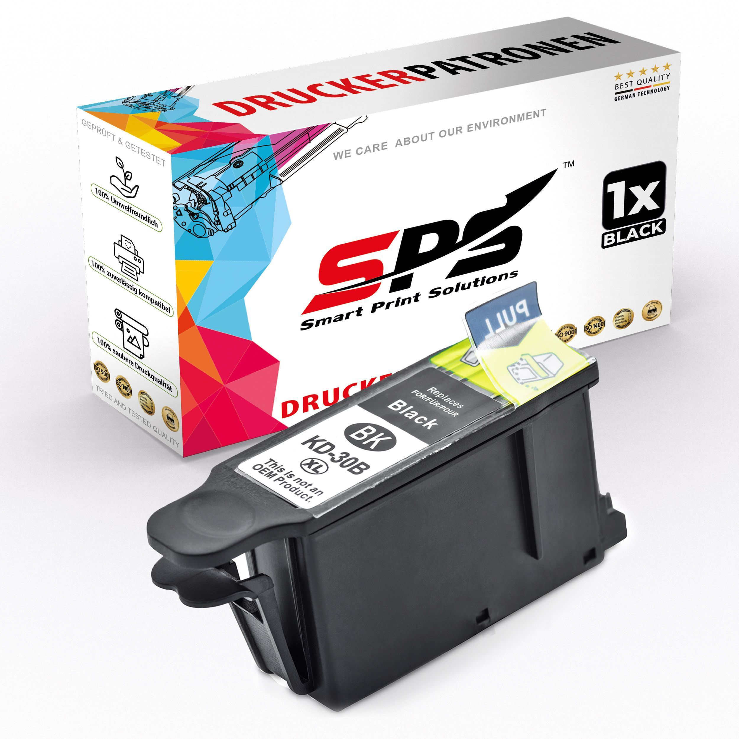 1x Kompatibel für Kodak Diconix ESP-C310 Druckerpatronen 3952363 30XL Schwarz