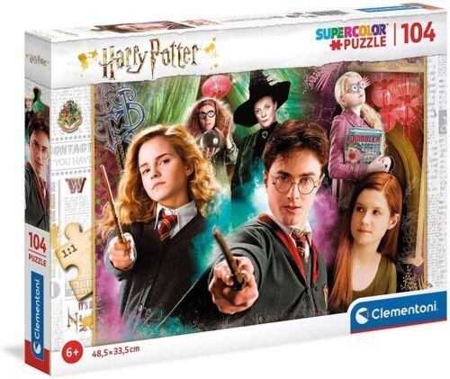 Clementoni Mehrfarbig Puzzle 104 Teile Harry Potter