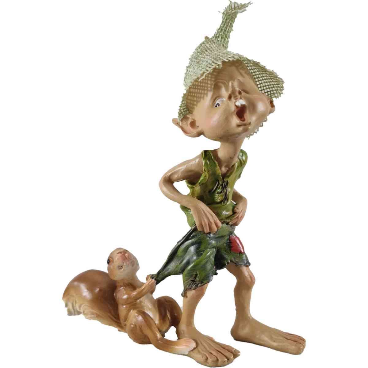 Pixie mit Eichhörnchen "Lass DAS!"