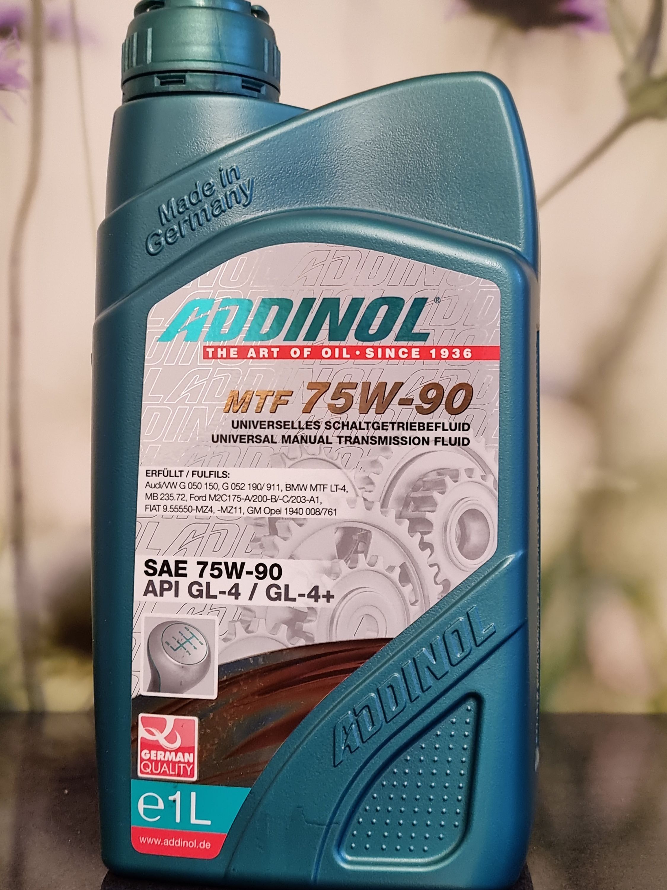 Getriebeöl 75W90 GL-4 MULTI Transmission FLUID Addinol Schaltgetriebe PkW