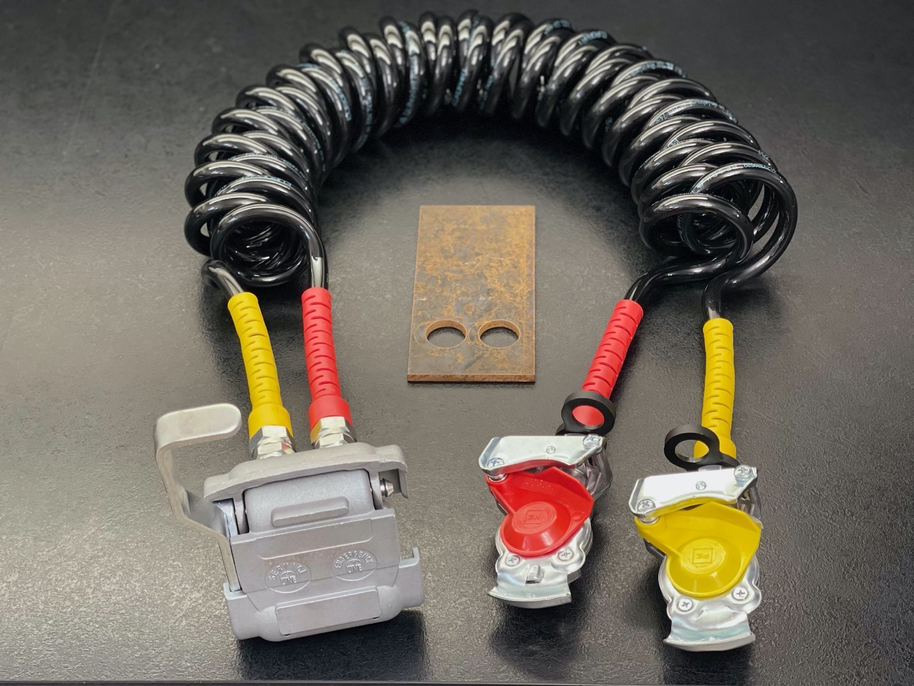 Duomatic Umrüstsatz Adapter Schlepper Wabco Zweikreisbremse Traktor ...