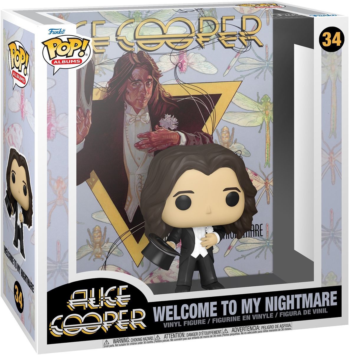 Alice Cooper - Welcome to my Nichtmare 34 - Funko Pop! Albums - Vinyl Figur
