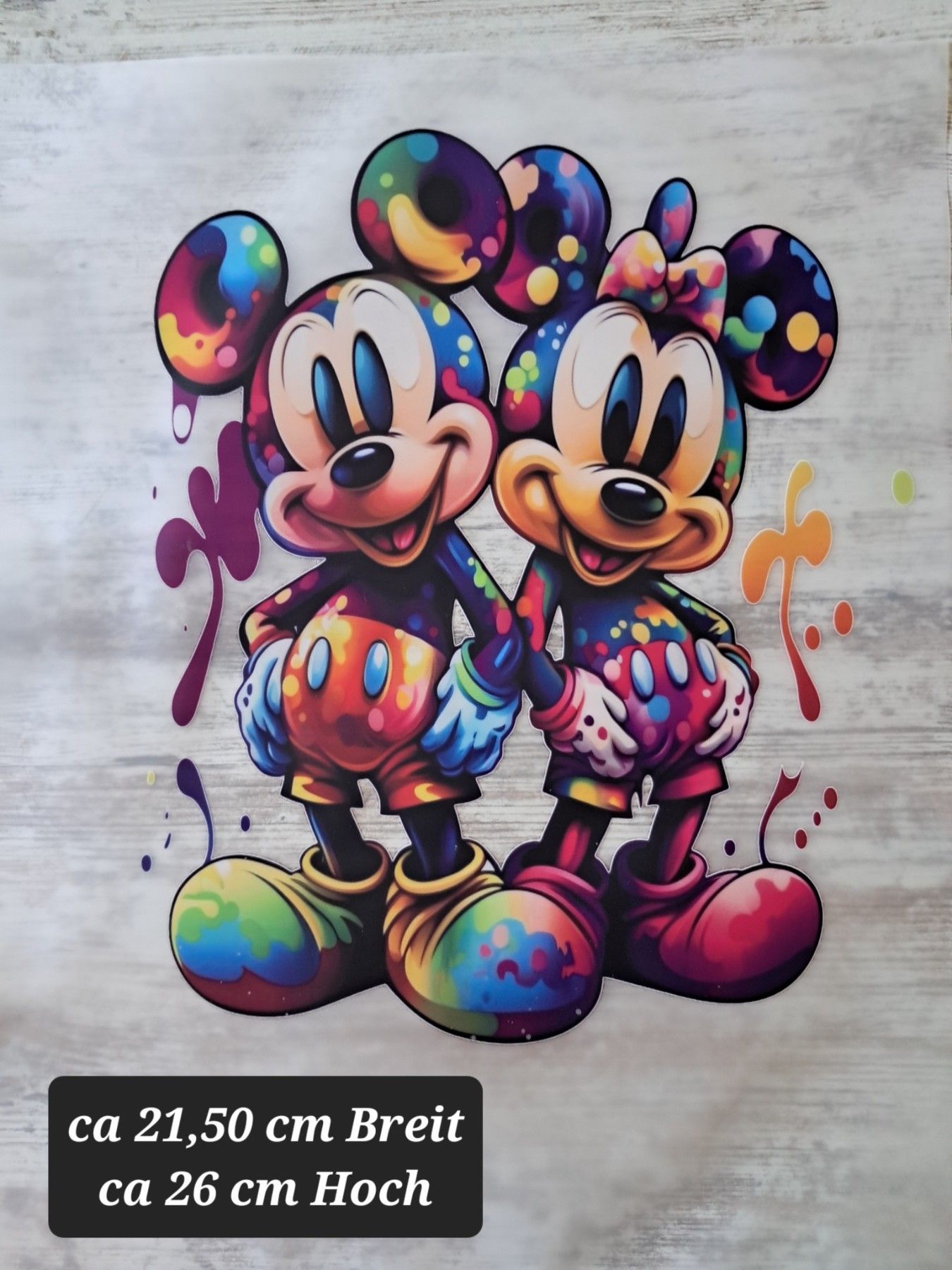 Mickey Bügelbild