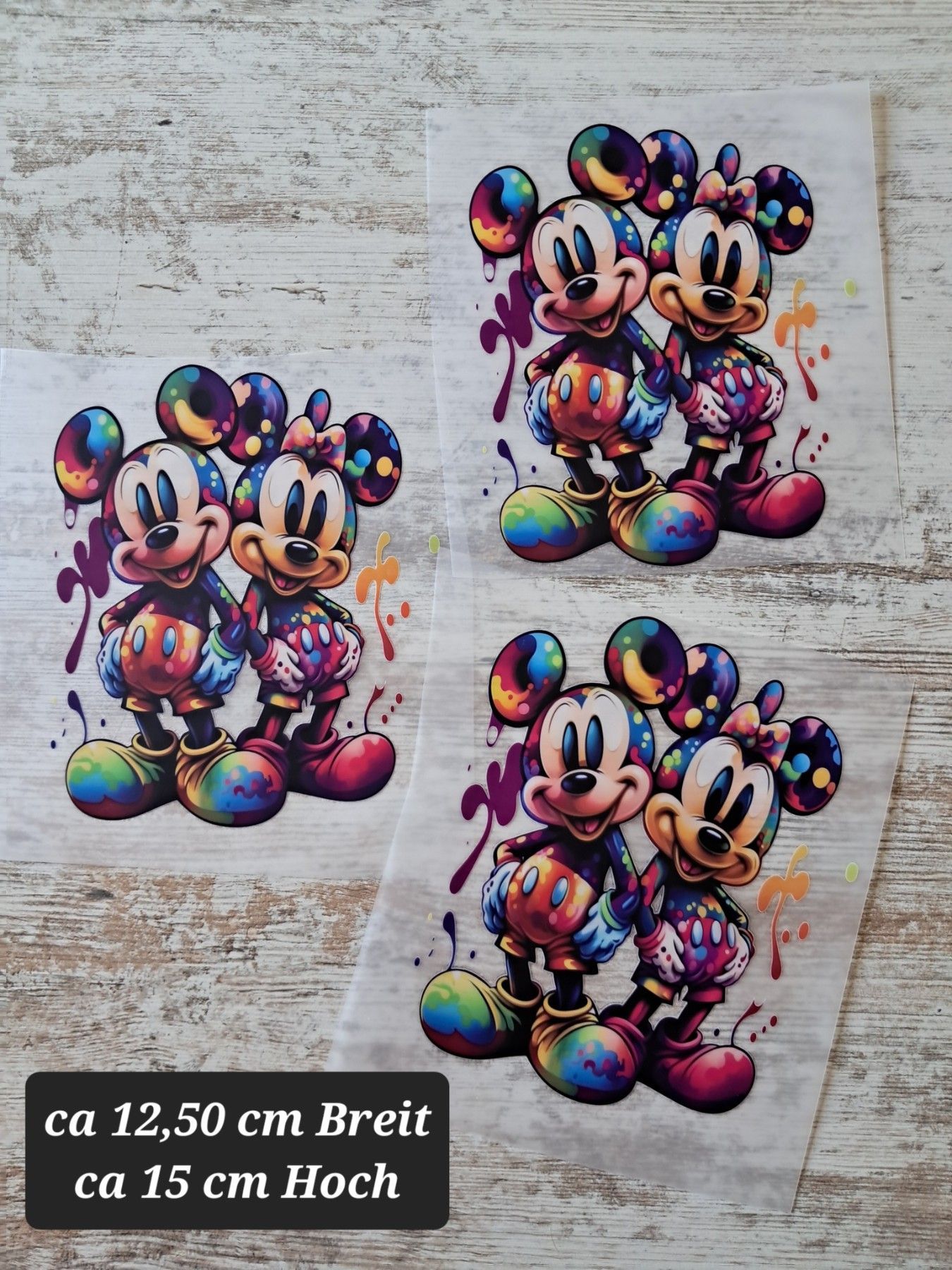 Mickey Bügelbild.