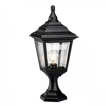 Elstead Lighting Schwarz Kerry Outdoor Pollerleuchte 44Cm E27 Ip44