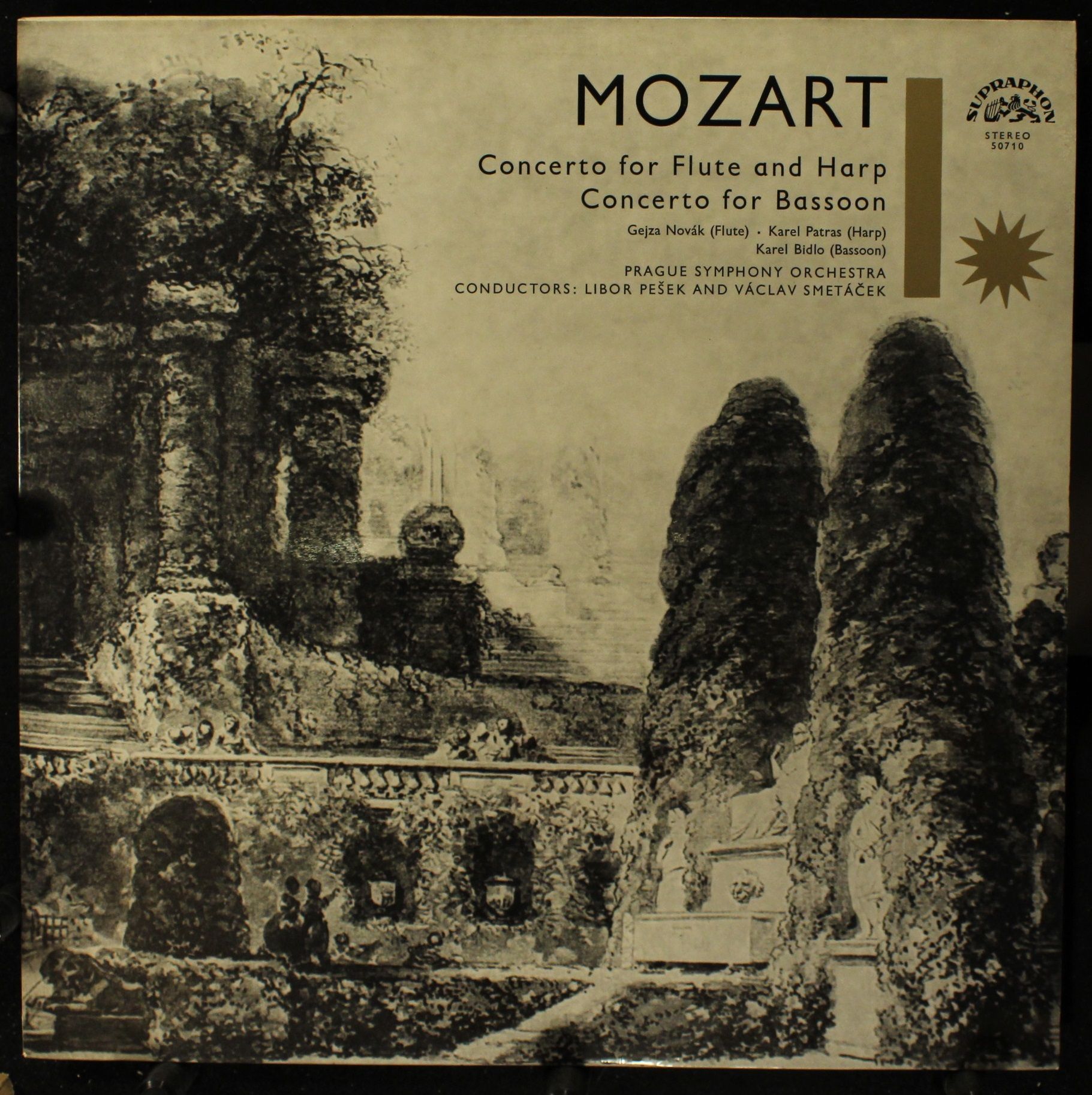 Supraphon 50710 - Wolfgang Amadeus Mozart - Concerto For Flute And Harp, Concert