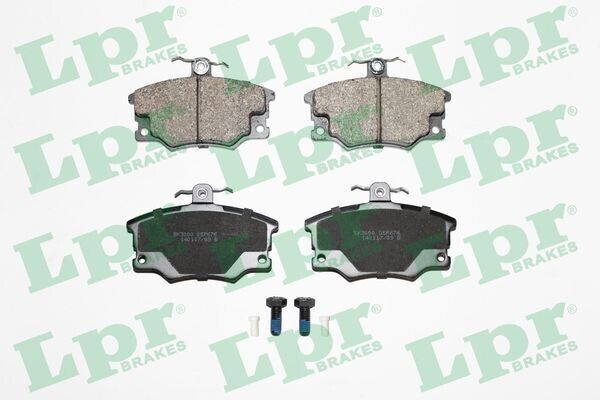 LPR Bremsbelagsatz 05P676 für Lancia Dedra 2.0 i.e. 121 KW 598219 LP275 2840866