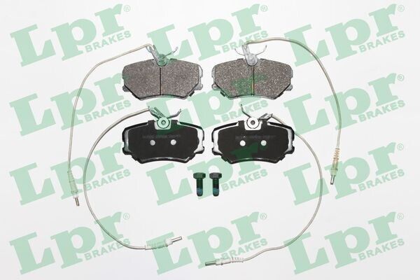 LPR Bremsbelagsatz 05P636 für Citroen ZX 2.0 i 16V Peugeot 306 405 I II GDB1039