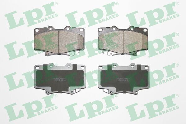 LPR Bremsbelagsatz 05P537 für Toyota Land Cruiser PA-255AF MDB1695 B111204