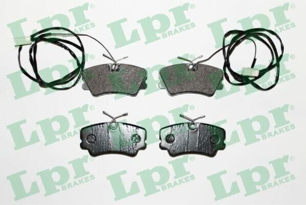 LPR Bremsbelagsatz 05P421 für Alfa Romeo 33 0986424184 0986TB2586 571410J