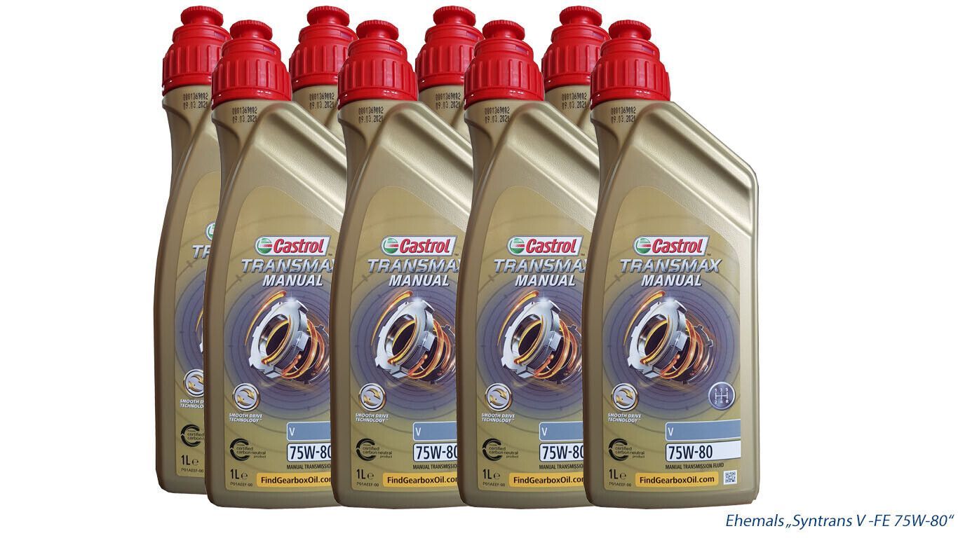 Castrol Transmax Manual V 75W-80 8x1 Liter kaufen bei Hood.de