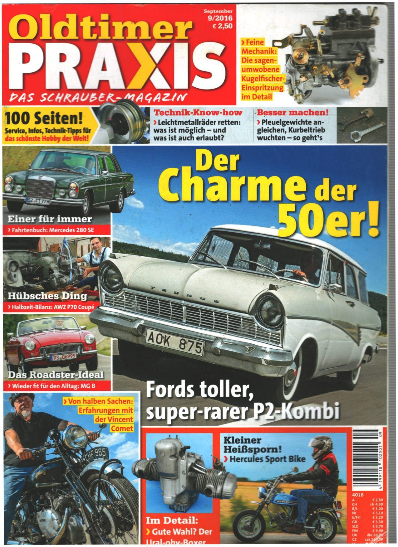 Oldtimer Praxis 9 2016