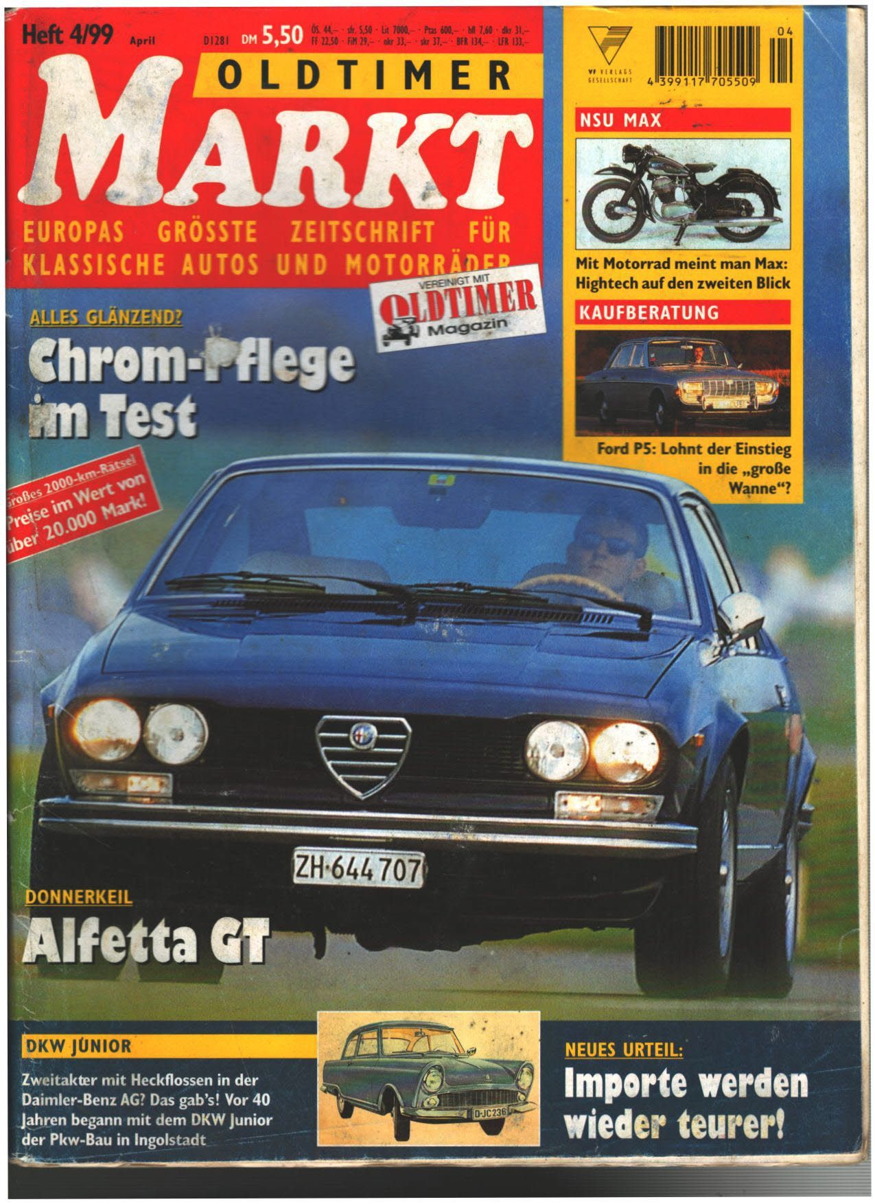 Oldtimer Markt 4 1999
