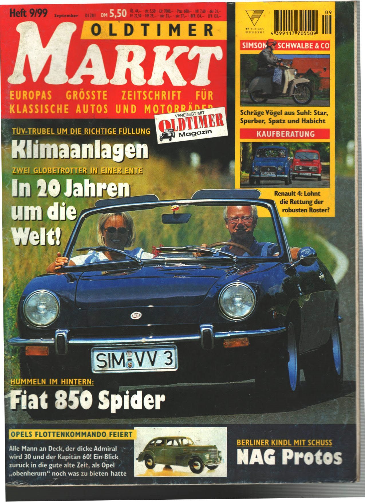 Oldtimer Markt 9 1999