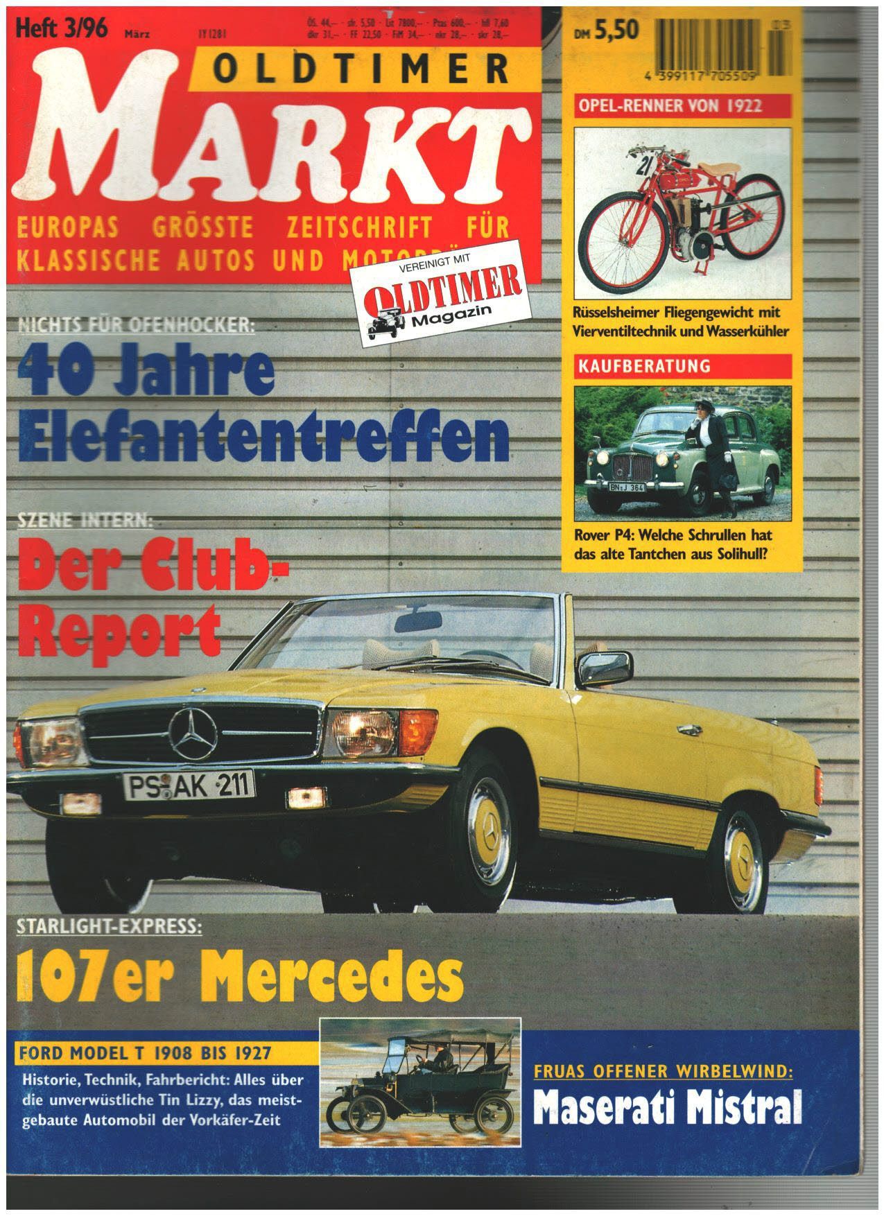 Oldtimer Markt 3 1996