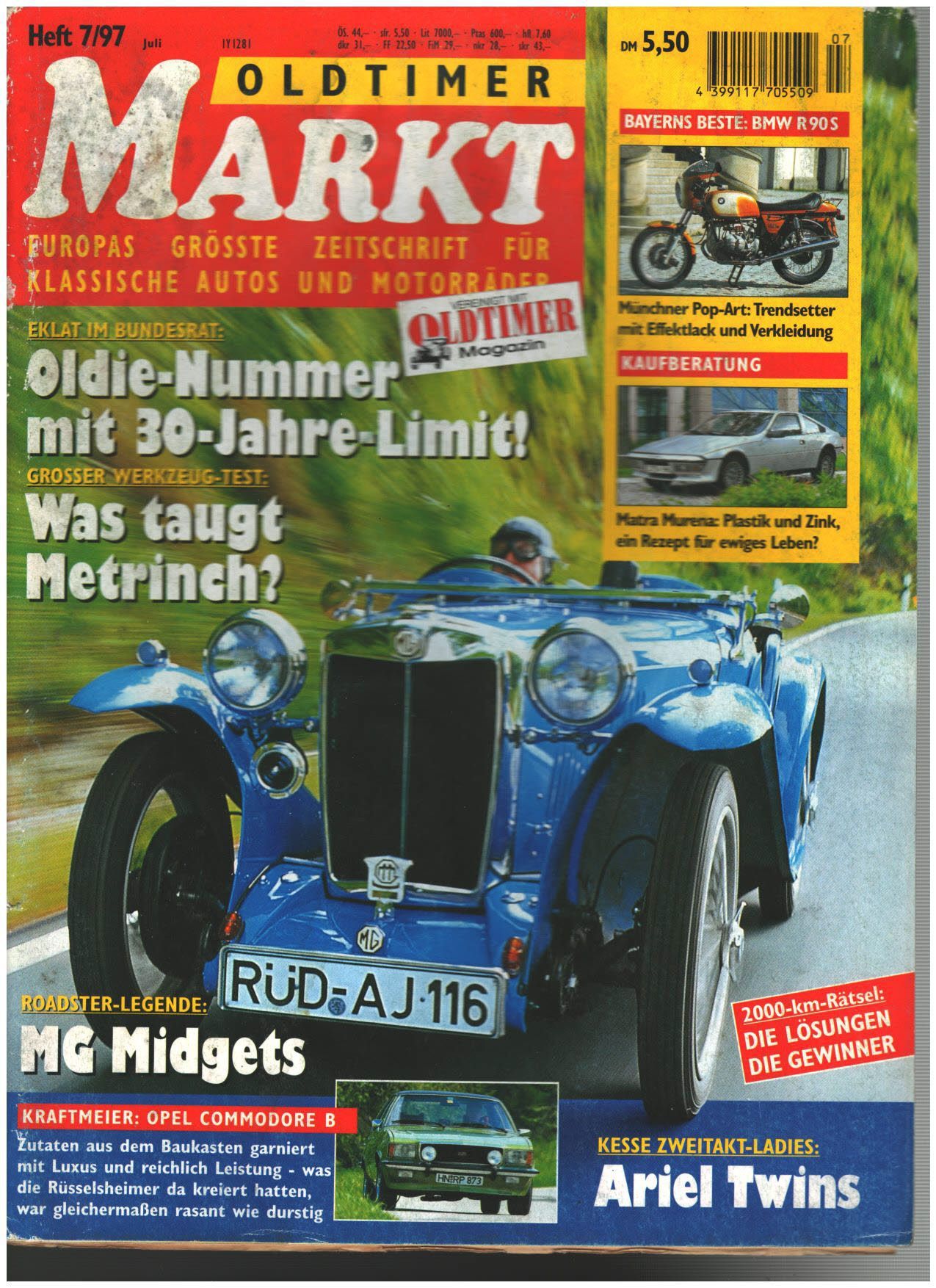 Oldtimer Markt 7 1997