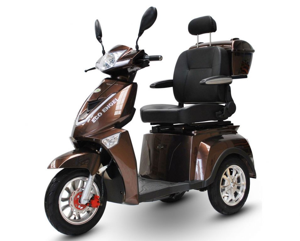 Eco Engel Braun Seniorenmobil 504 30 Ah Mit Lithium Akku Herausnehmbar, 25 Km/ H