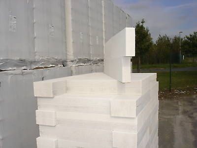 5,5cm Porenbeton in 50cm, Gasbeton, Dämmung, Porenbetonsteine, 12 ...