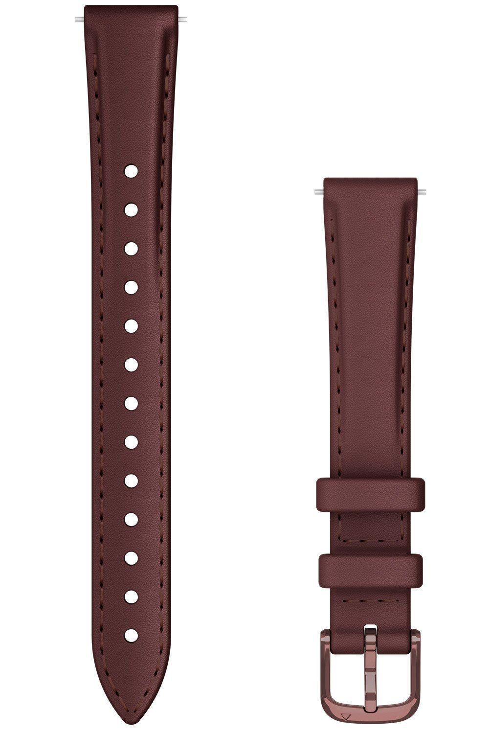 Garmin Lily 2 Wechselarmband Leder Maulbeere 14 mm 010-13302-21