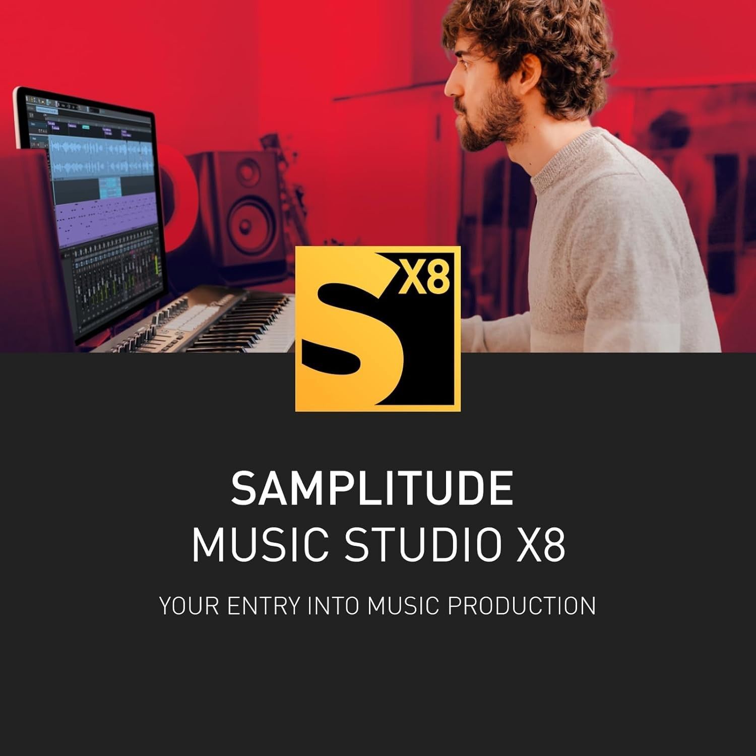 Samplitude Music Studio X8 - Einstieg in die Welt von MAGIX Pro Audio | 1 Volllizenz
