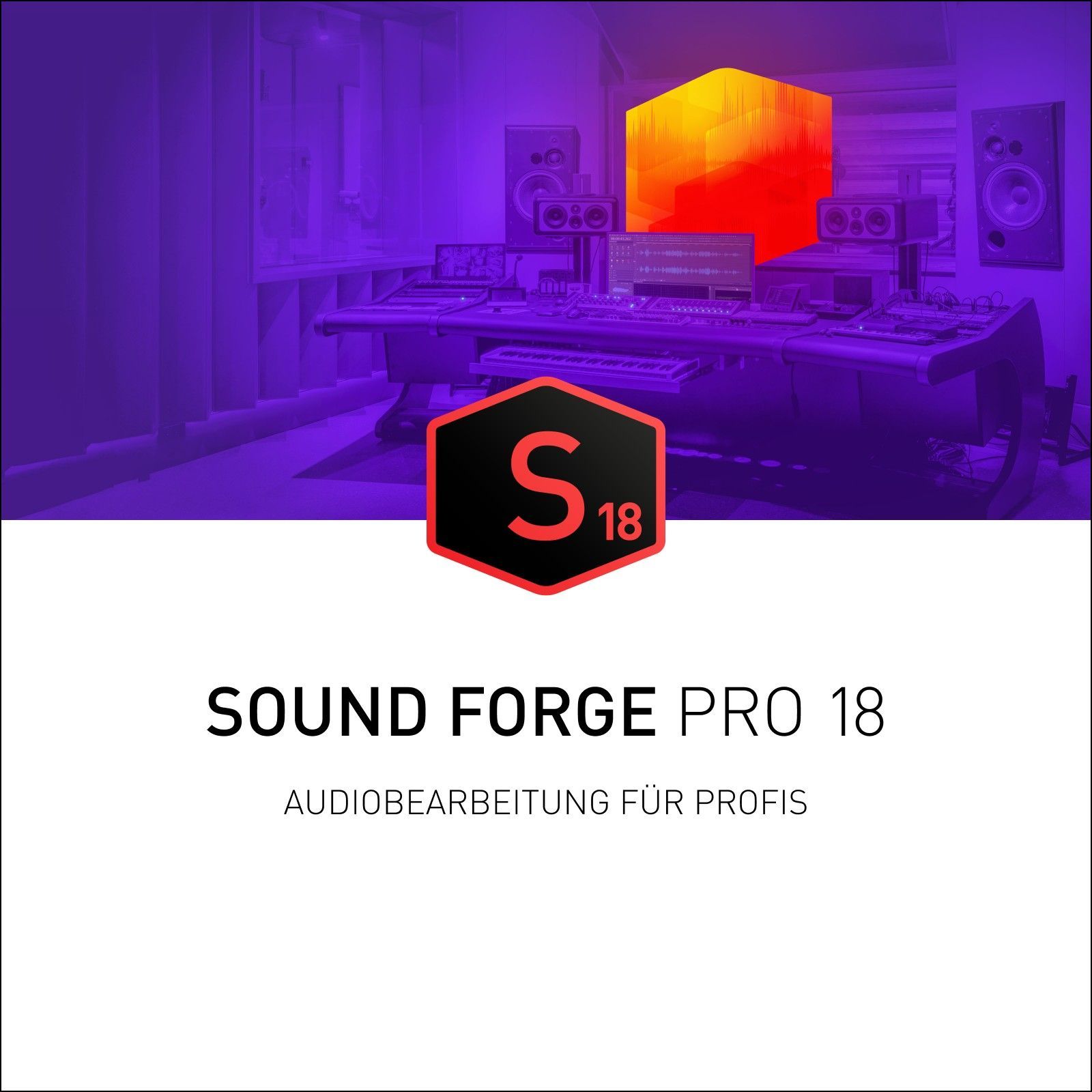 SOUND FORGE Pro 18 - Der All-Round Audio Editor | Mastering Software | 1 Volllizenz