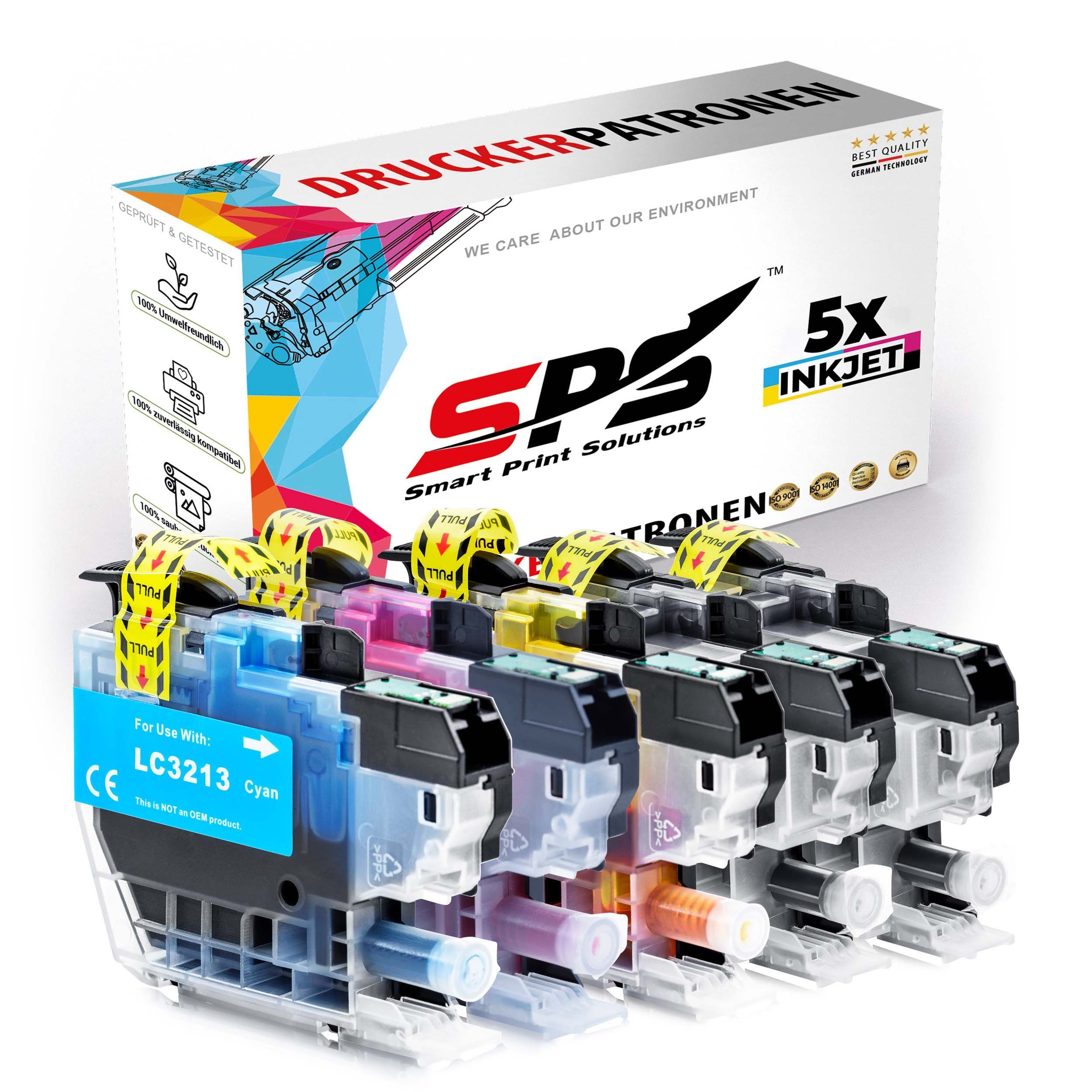 5er Multipack Set kompatibel für Brother MFC-J491DW (MFCJ491DWG1) Druckerpatronen