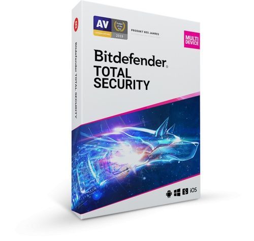 Bitdefender Total Security / 10 Geräte / 1 Jahr / Esd