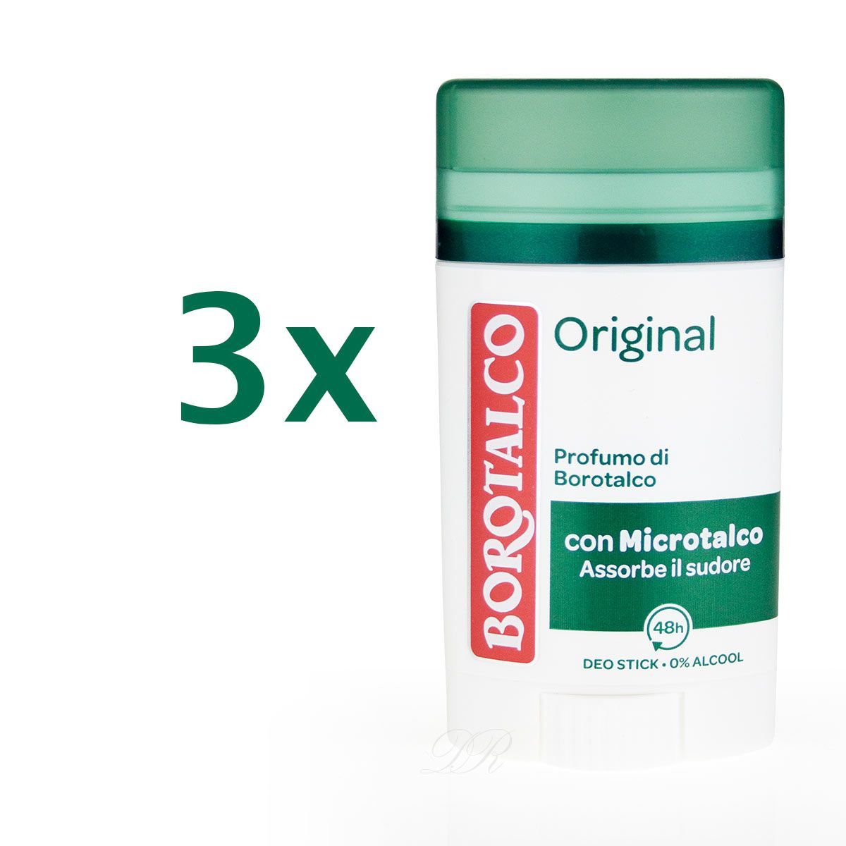 Manetti & Roberts Borotalco Roberts - Deostick Original Fresh 3X 40Ml Stick