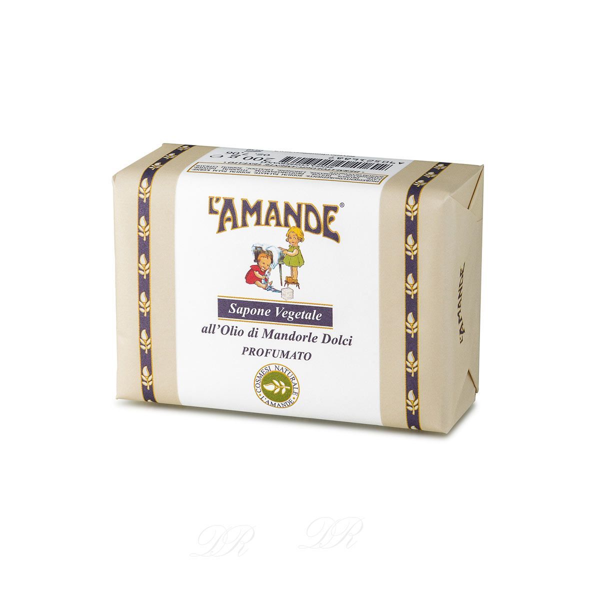 L'amande Herren Sapone Vegetale Mandorle Dolci Seife 200 G