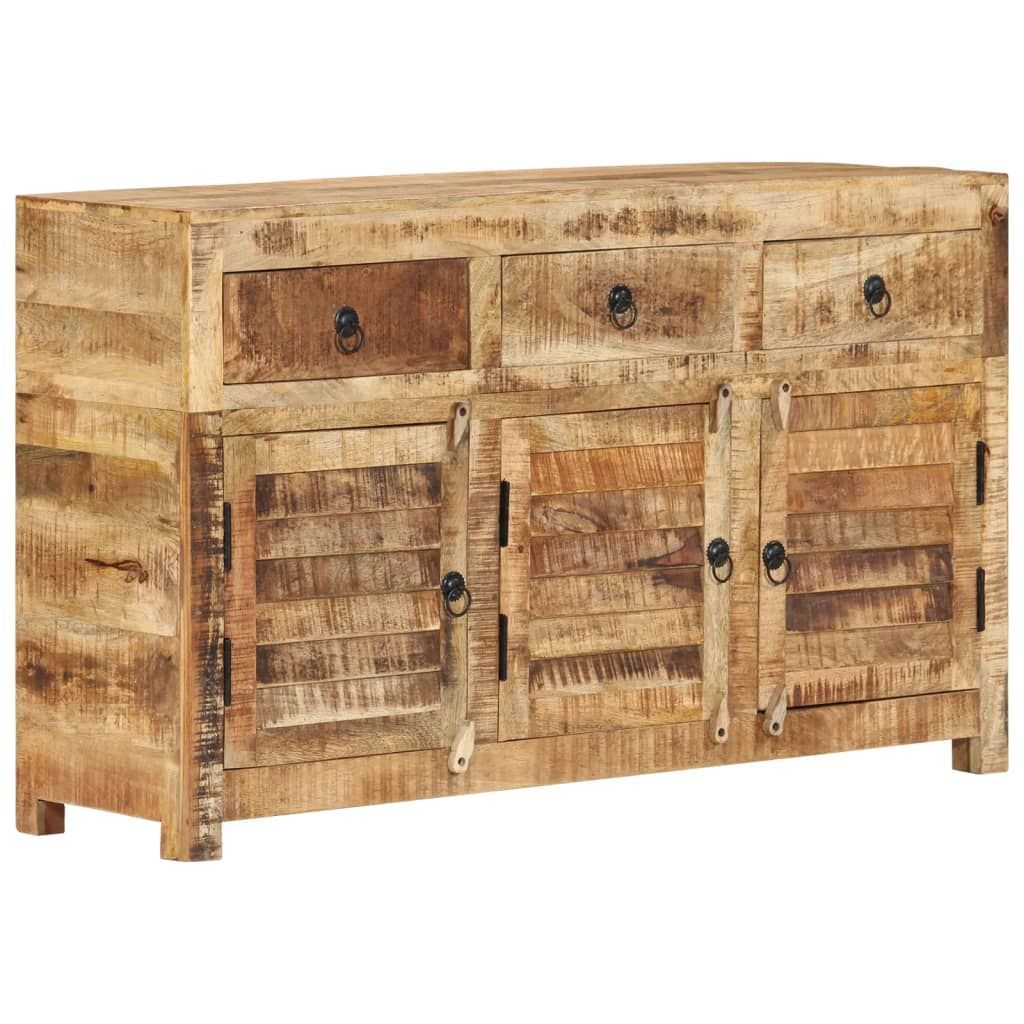 Vidaxl Sideboard 110X30x65 Cm Massivholz Mango