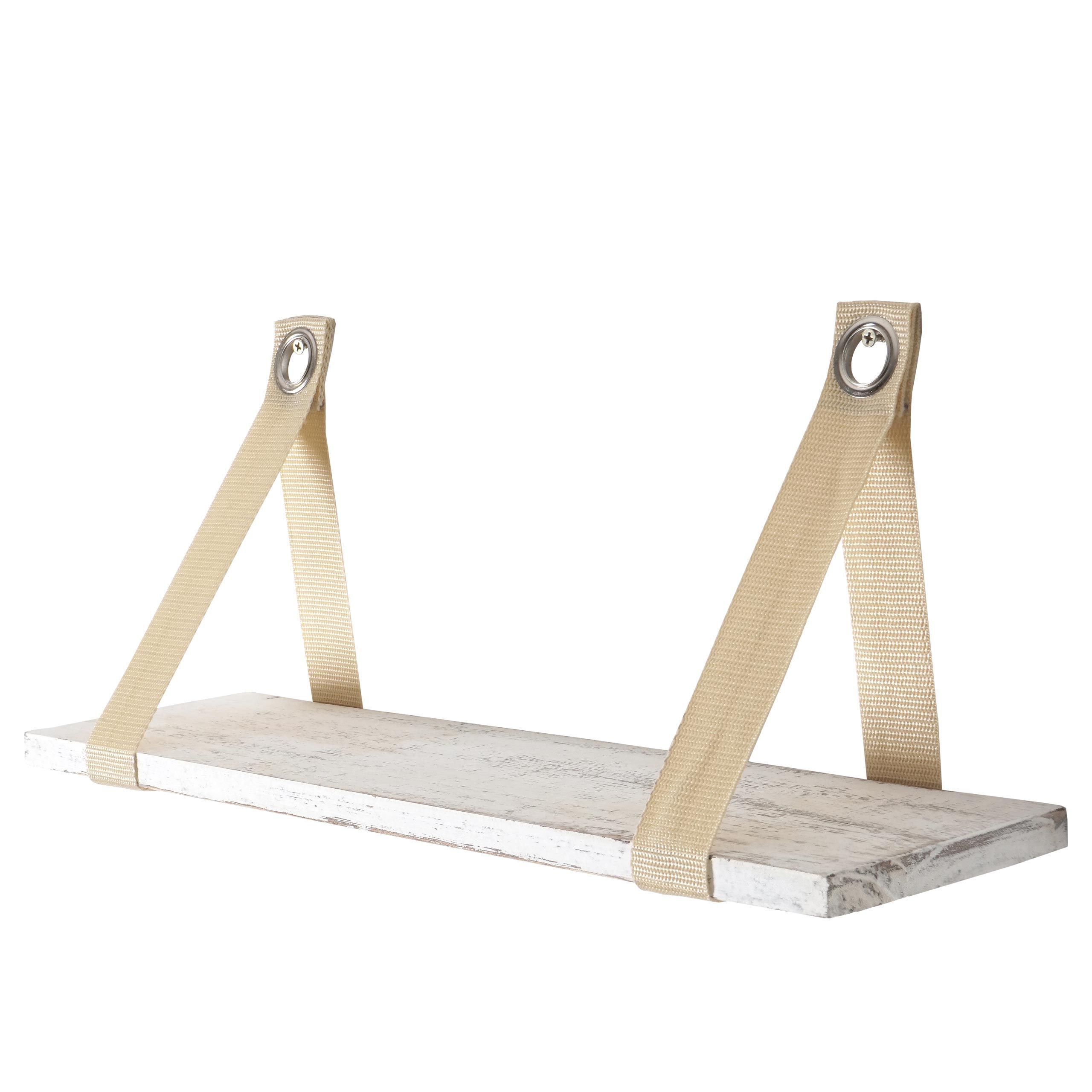 Mendler Wandregal Var, Hängeregal Regal, Shabby-Look, Vintage