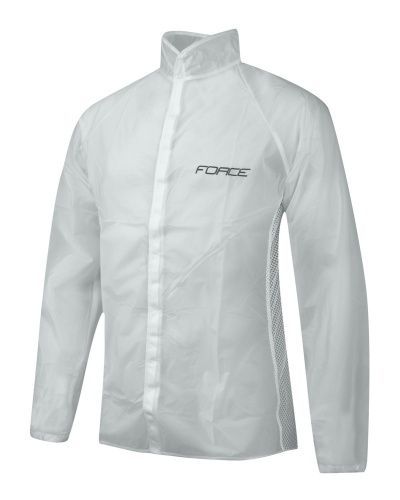 Force Weiss Regenjacke Pvc -Transparent M
