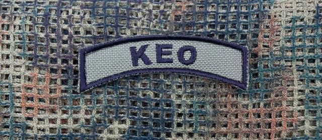 Ärmel-Patch: "KEO"