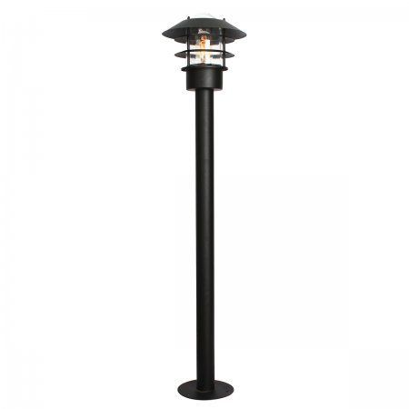 Elstead Lighting Schwarz Helsingor Pollerleuchte 1-Light Ip44 E27