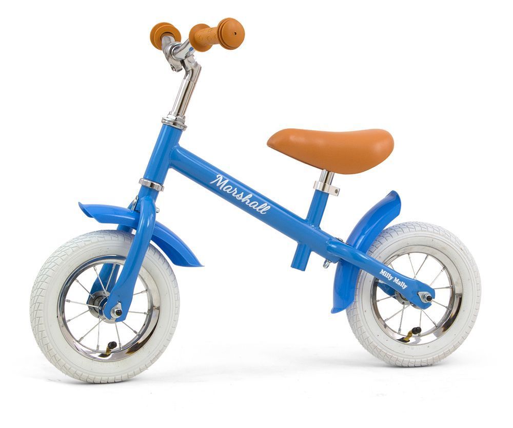 Milly Mally Unisex Kinder Blau Walking Bike Marshall Air Laufrad Balance Gleichgewicht Lernen