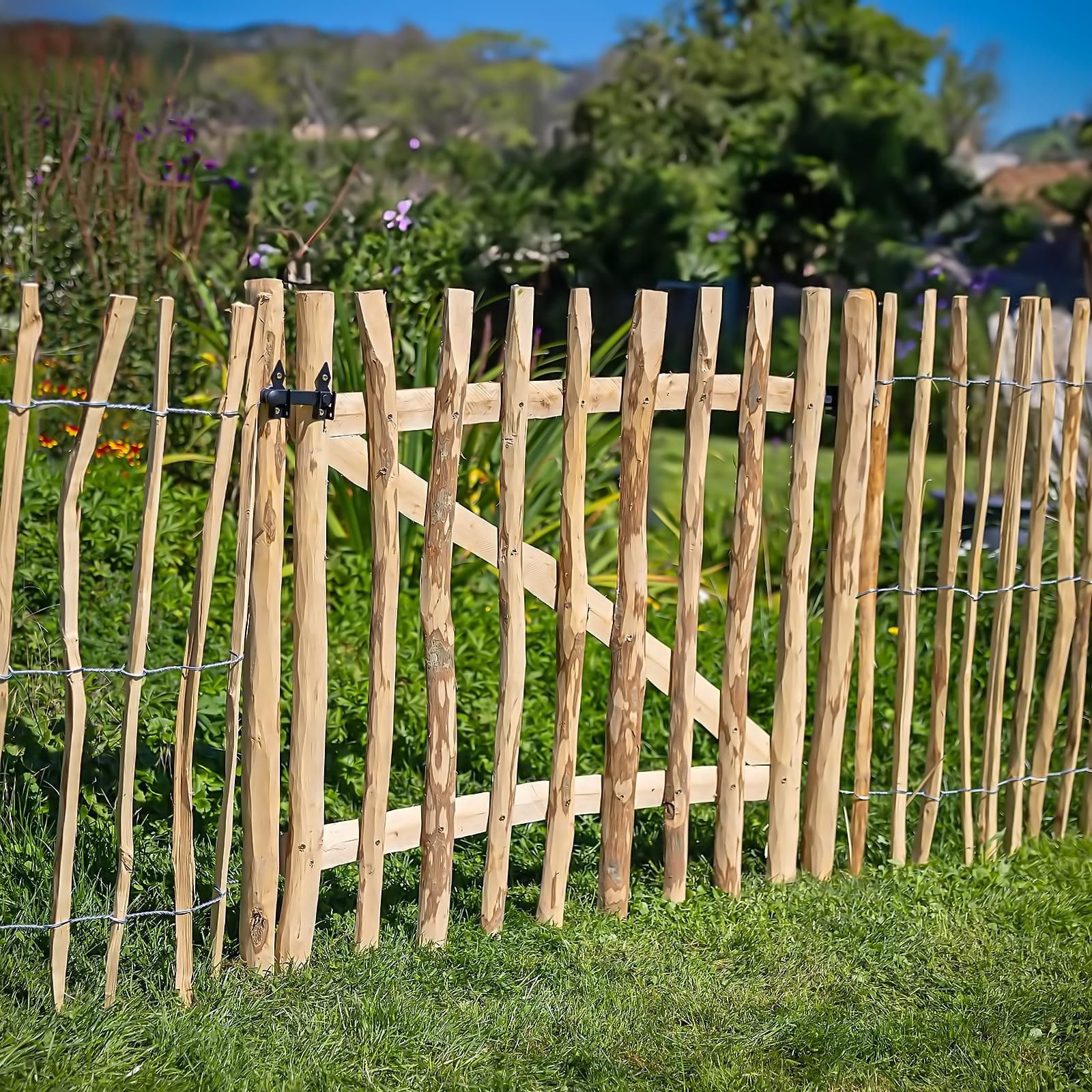 Zaunpfosten Holz 5 Größen Staketenzaun Tor Pfosten Pfahl spitz