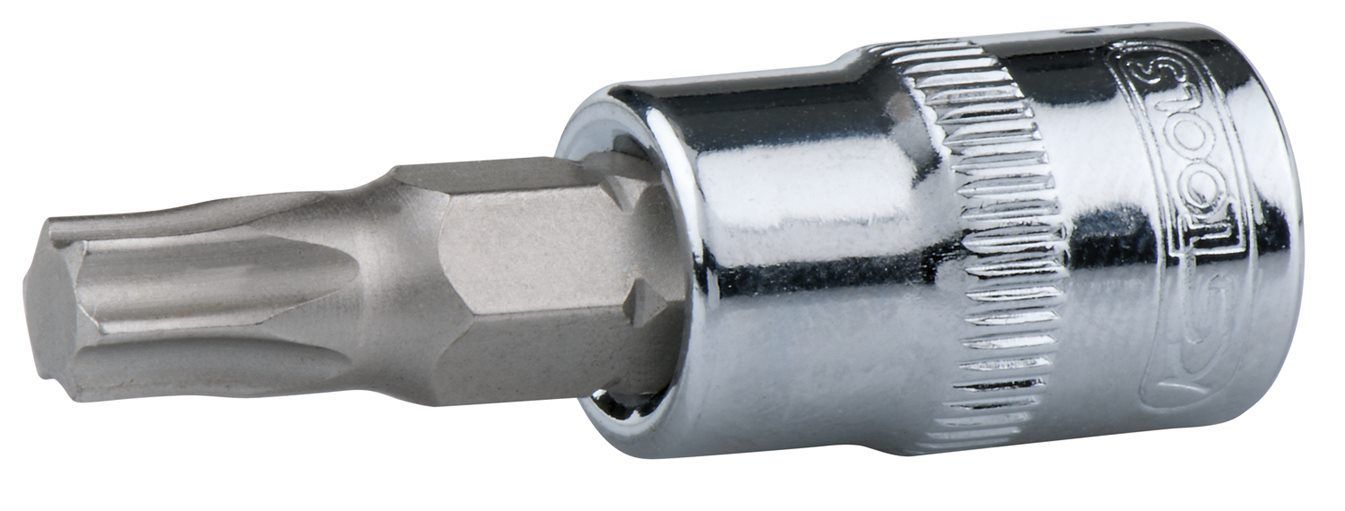 KS Tools 918.1480 1/4'' CHROMEplus Bit-Stecknuss Torx, T15