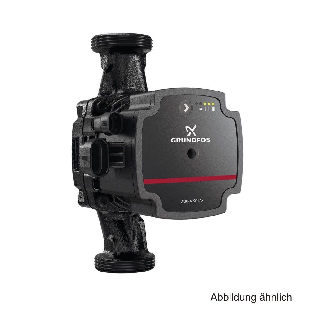 Grundfos Umwälzpumpe ALPHA SOLAR 2575 180, Rp 1", 230 V, 98989300