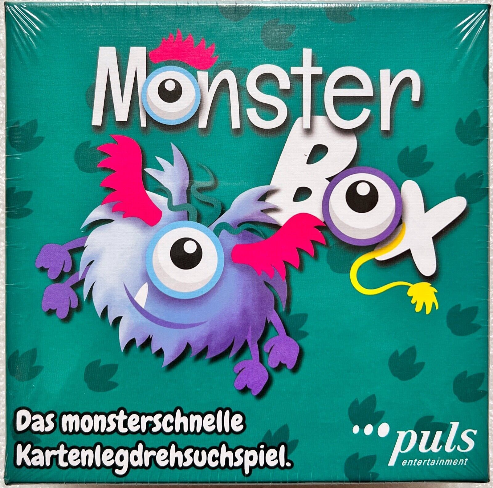 Monster Box Puls Entertainment Familienspiel Kinderspiel Kartenspiel Legespiel