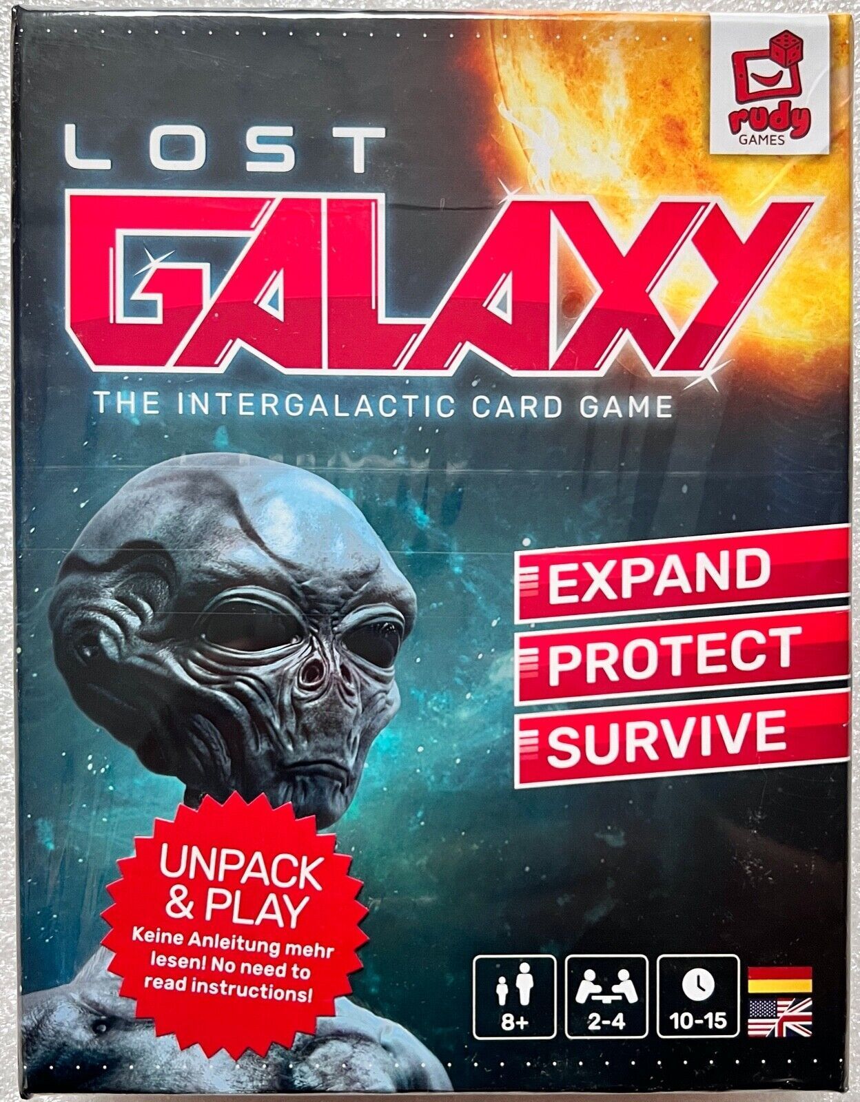 Lost Galaxy Rudy Games Kartenspiel Party iOS Android Familienspiel Kinderspiel