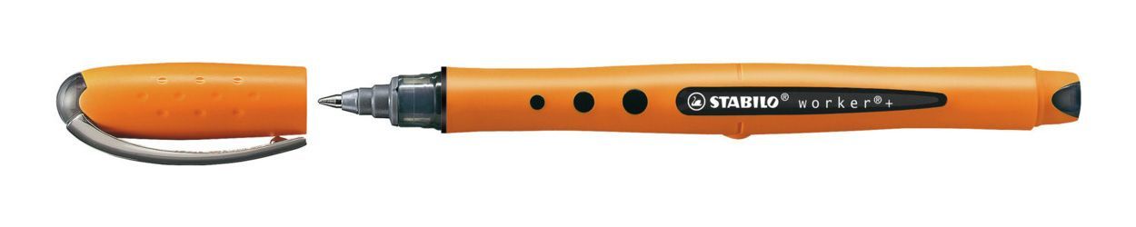 Stabilo Herren Schwarz Worker®+ Tintenroller Schreibfarbe 0,3 Mm