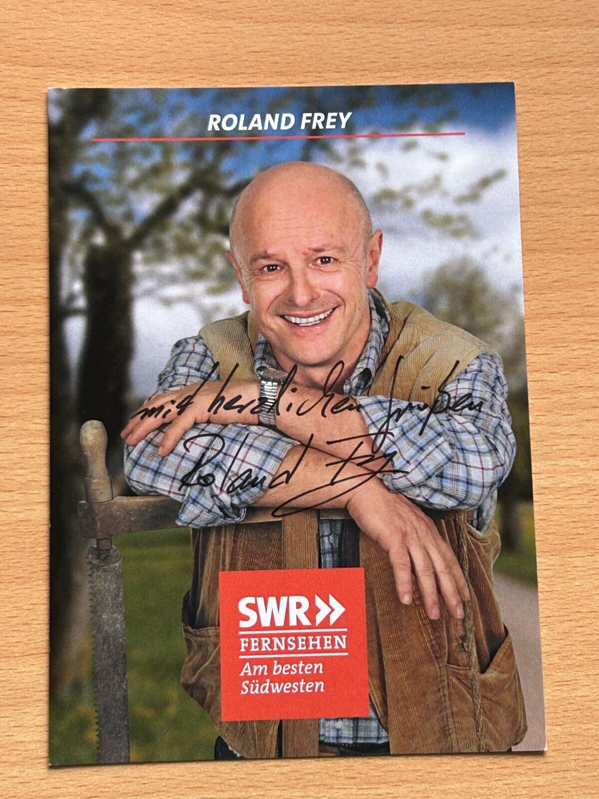 Roland Frey - Autogrammkarte original signiert - #10997