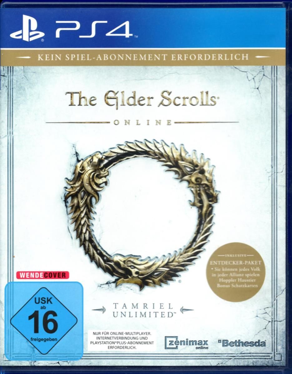 Bethesda The Elder Scrolls Online: Tamriel Unlimited - Playstation 4 Ps4 Gebraucht