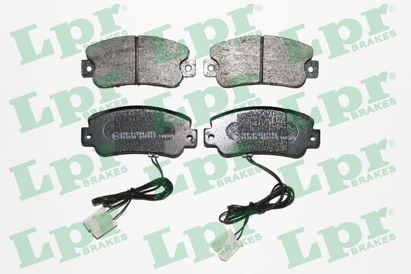 LPR 05P019 Bremsbeläge Vorderachse für Alfa Romeo 33 Alfasud Sprint 0060750464