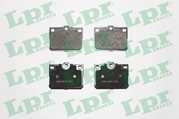 LPR 05P169 Bremsbeläge Vorderachse für Daihatsu Hyundai Pony Mitsubishi Toyota